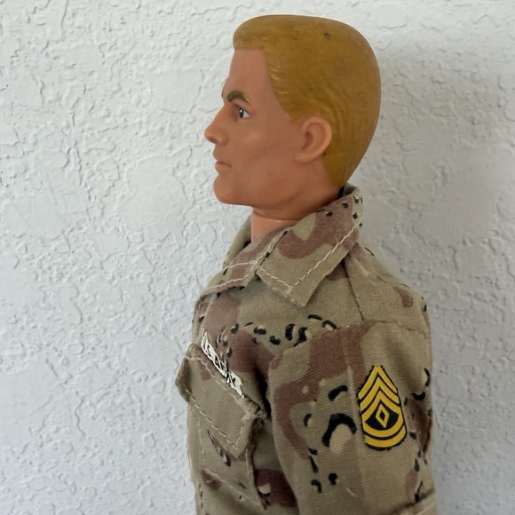 1991 GI Joe Duke 12" Desert Storm Figure Hasbro Camo Outfit - Picture 3 of 7